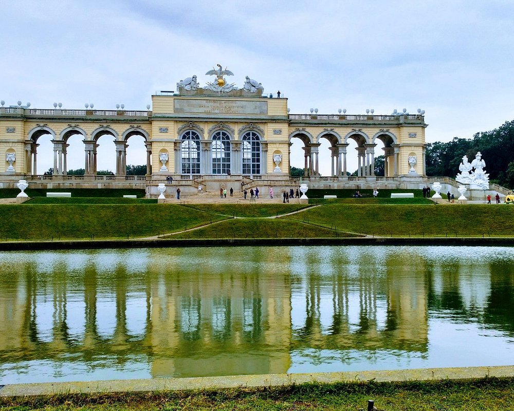 The Gloriette overlooking the park at Schönbrunn