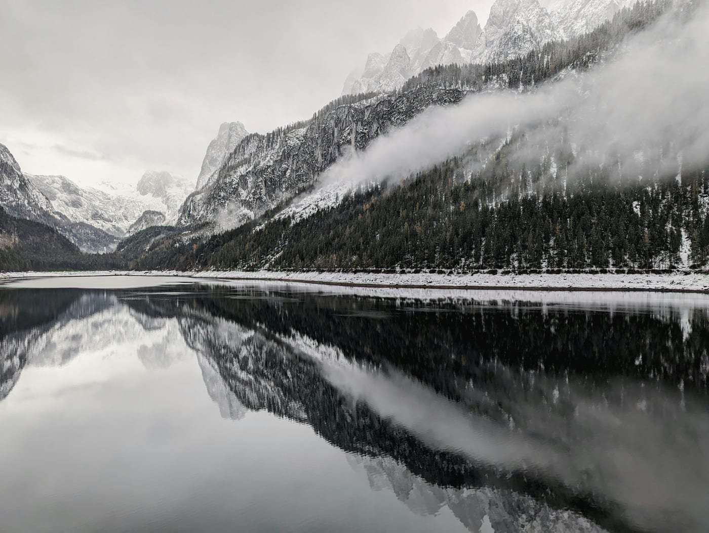 Gosau in winter