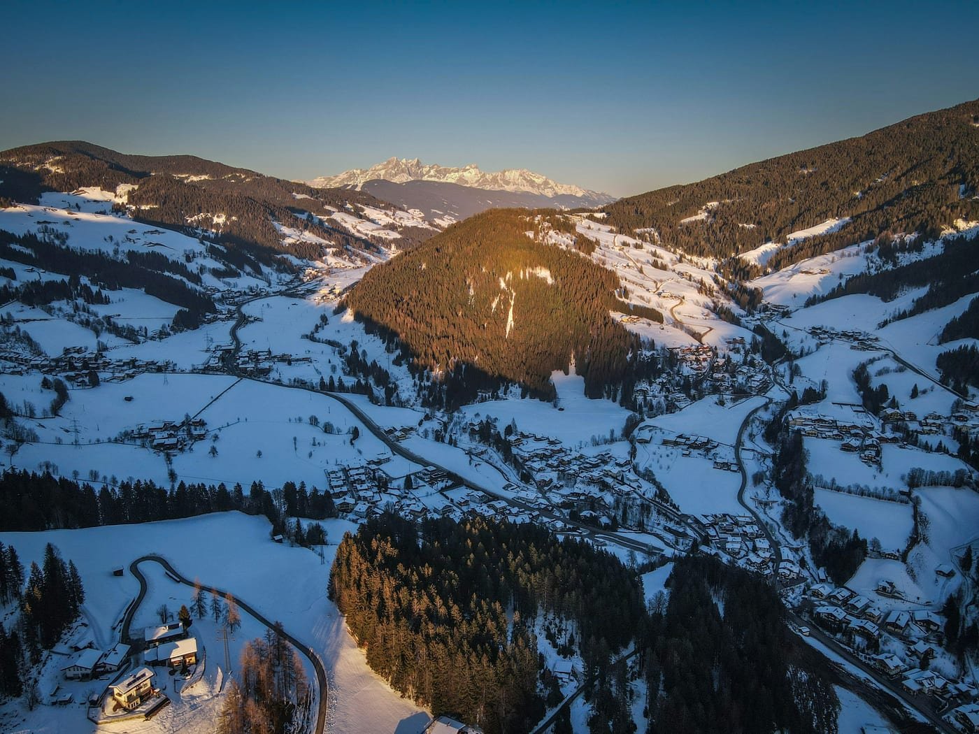 Wagrain in winter
